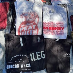 WHISKEY AND MEZCAL tees